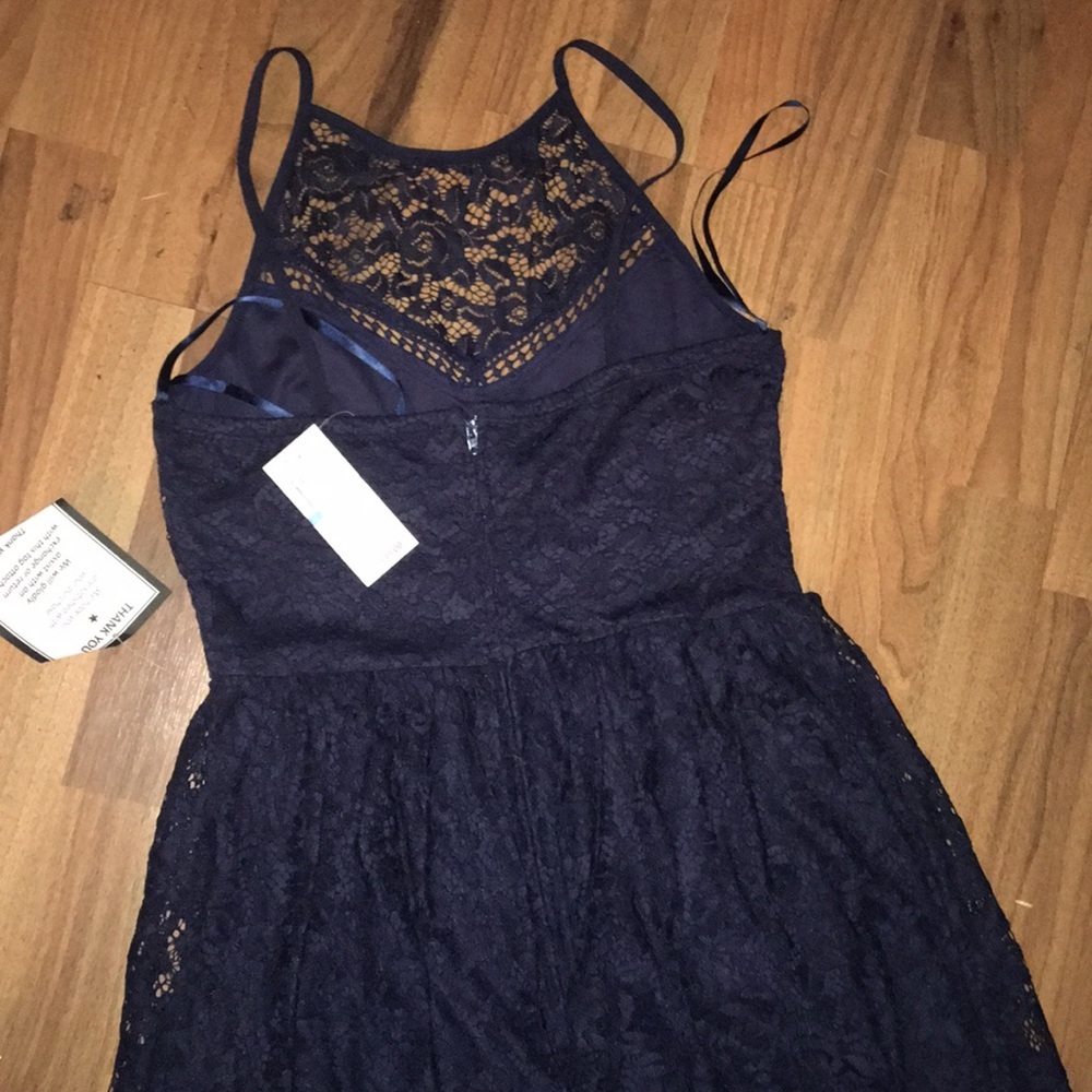 City Studio Navy Lace Dress - New With Tags - Picture 5 of 5